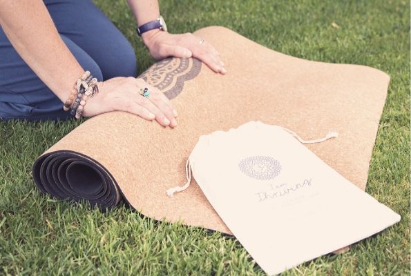 Valka Yoga Chakra Cork Yoga Mat