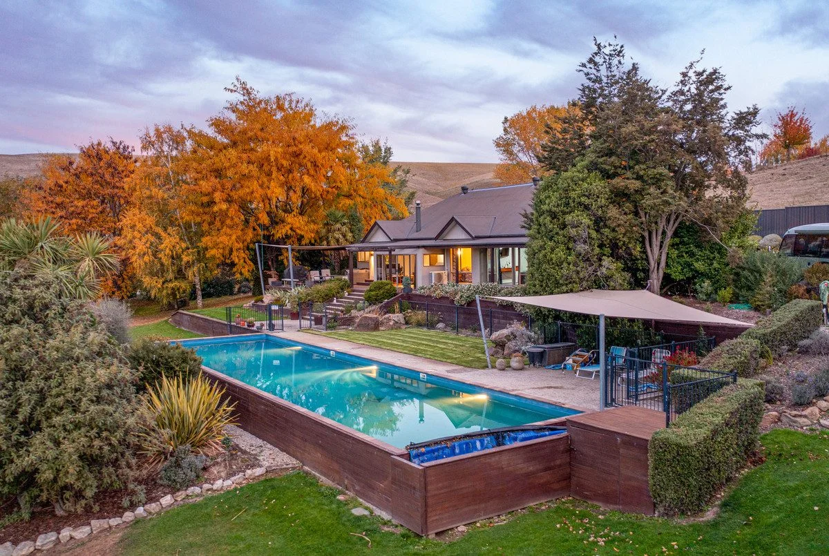 Outside Of House With Pool